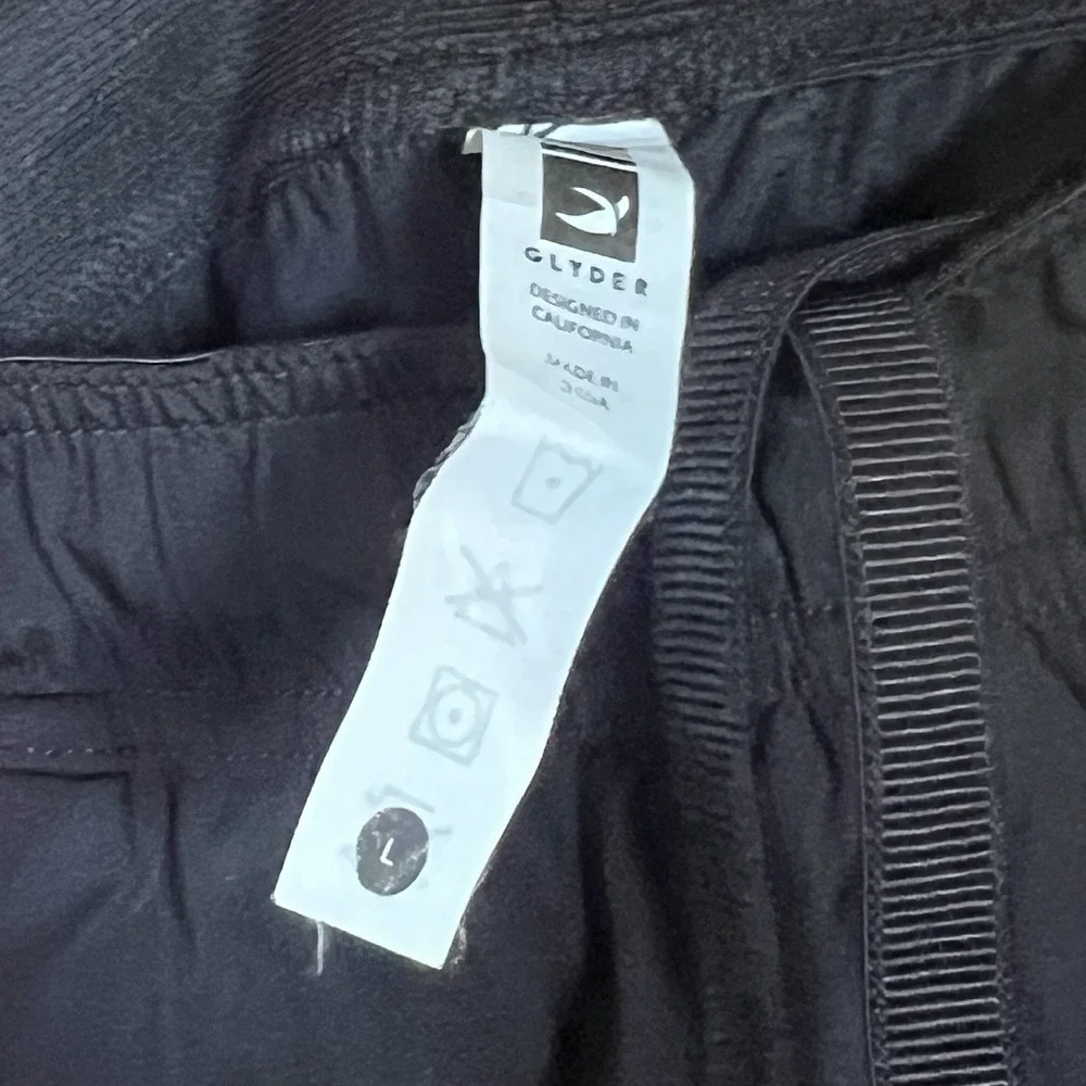 Glyder L Men's Black Cooling Short Lined 6
